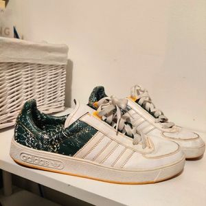 Lucky adidas white exclusive shoes 10 men